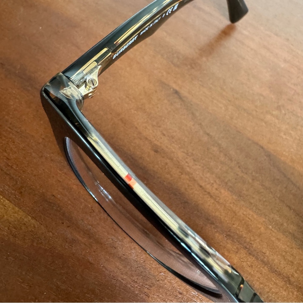 Like New Burberry Black Eyewear Glasses Blue Light - Picture 3 of 5